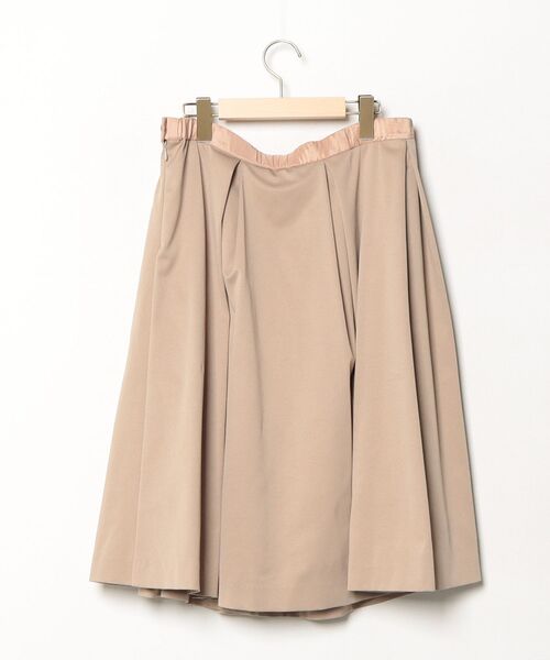 「natural stance Libre」 プリーツスカート SMALL ベージュ レディース_画像2