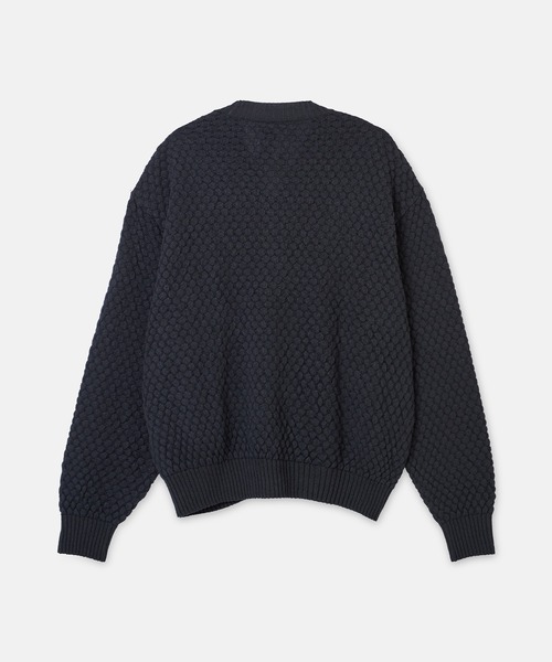 SEAGREEN（シーグリーン） カーディガン PAPER WAFFLE CARDIGAN メンズ 