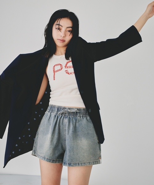 「U by SPICK&SPAN」 テーラードジャケット 36 ネイビー レディース_画像7