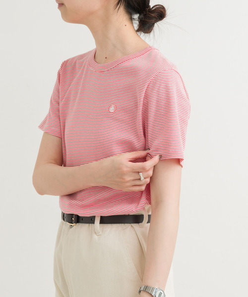 「PETIT BATEAU」 半袖Tシャツ MEDIUM ブルー系その他 レディース_画像9