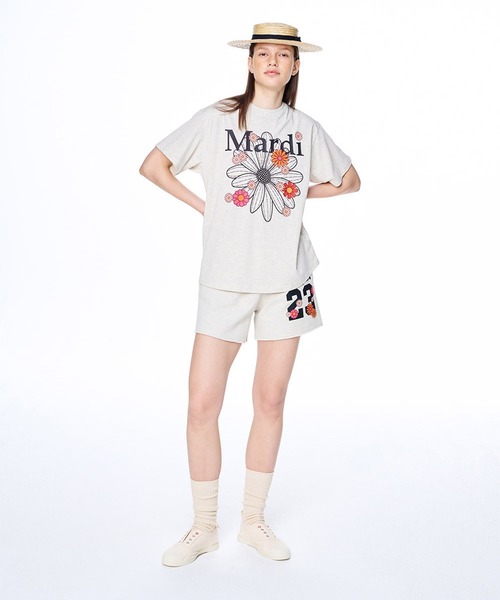 「Mardi Mercredi」 半袖Tシャツ FREE ベージュ系その他 レディース_画像3