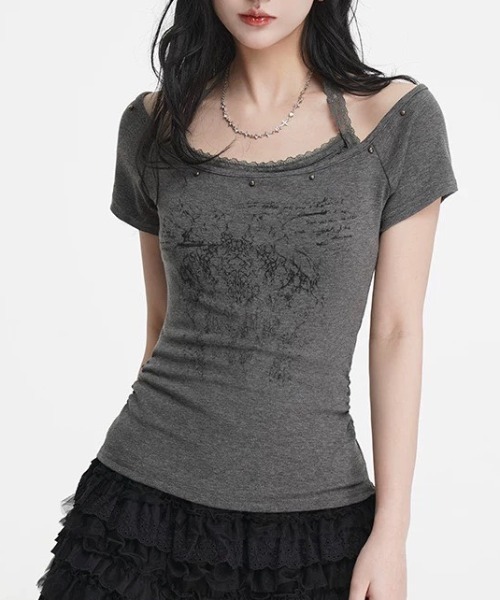 KOM（ドットコム） tシャツ 半袖 A'GEM/9 × 「.KOM/ドットケーオーエム