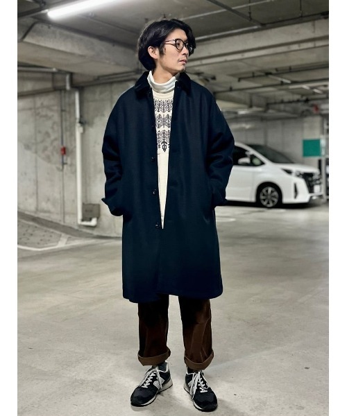 「BACK NUMBER」 ステンカラーコート M ブラウン メンズ_画像8