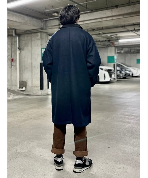 「BACK NUMBER」 ステンカラーコート M ブラウン メンズ_画像9