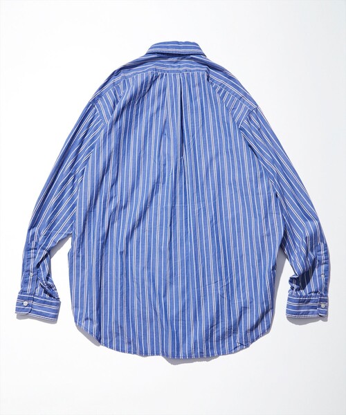「NAUTICA」 長袖シャツ X-LARGE ブルー メンズ_画像2
