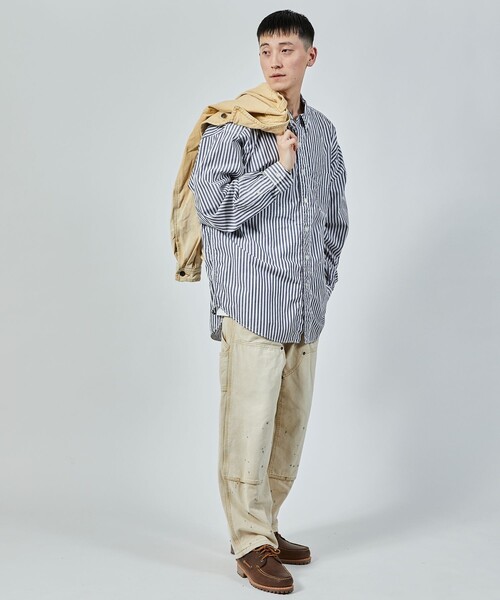 「NAUTICA」 長袖シャツ X-LARGE ブルー メンズ_画像9