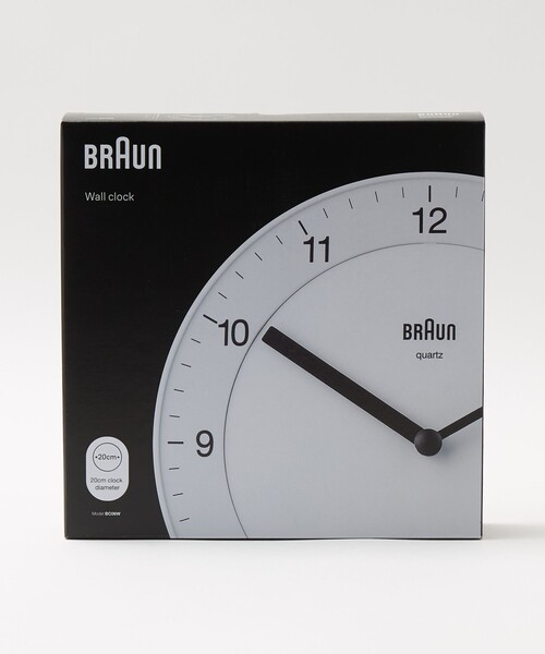 BRAUN（ブラウン） 時計 「BRAUN」WALL CLOCK BC06 : ZOZOTOWN Yahoo