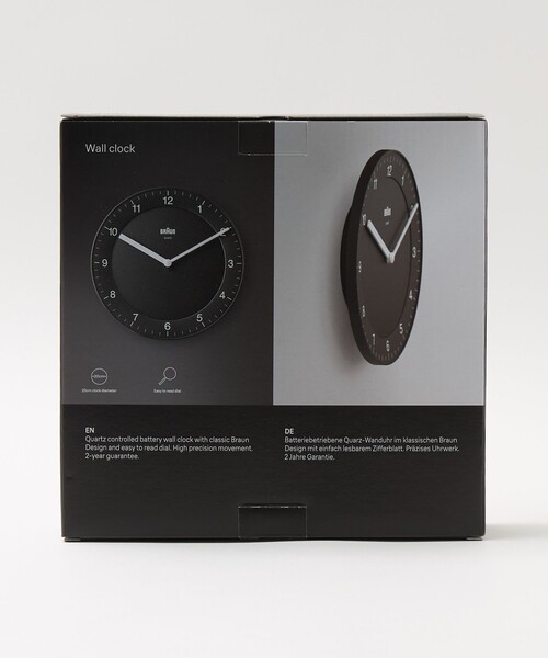 BRAUN（ブラウン） 時計 「BRAUN」WALL CLOCK BC06 : ZOZOTOWN Yahoo