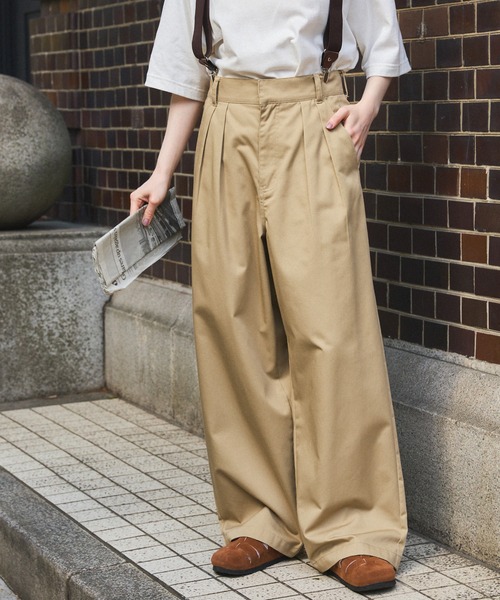 チノパン　ベージュ　（S ）おまけ付き MONO-MART LADY'S」 チノパンツ S ベージュ レディース : ZOZOTOWN