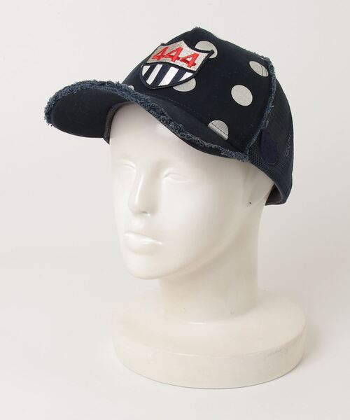 shibu　YOSHINORI KOTAKE 　フリンジキャップ ネイビー YOSHINORI KOTAKE DESIGN（ヨシノリコタケデザイン） キャップ