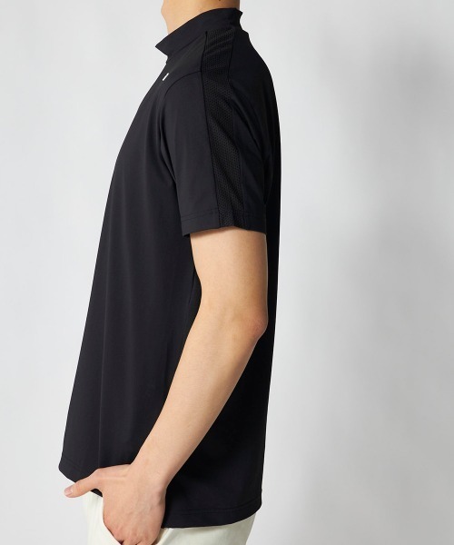 FILA GOLF tシャツ 速乾 「FILA GOLF:フィラゴルフ」半袖モックネック