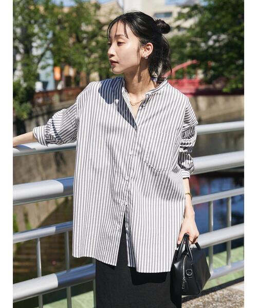 「CRAFT STANDARD BOUTIQUE」 長袖ブラウス M オフホワイト レディース_画像6