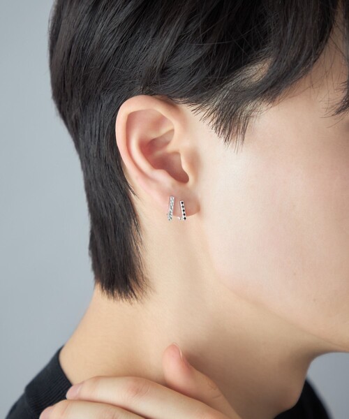 Jouete（ジュエッテ） ピアス 「ダブルピアス」 ジルコニア レディース 