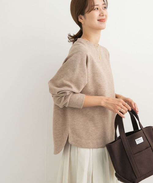 「URBAN RESEARCH DOORS」 スウェットカットソー MEDIUM ミント レディース_画像3