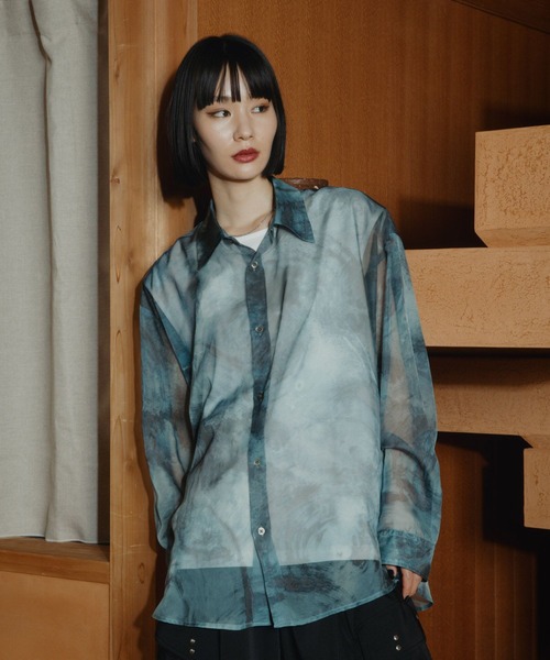 HARE（ハレ） シャツ SUMIガラシアーシャツ(HARE) メンズ レディース 