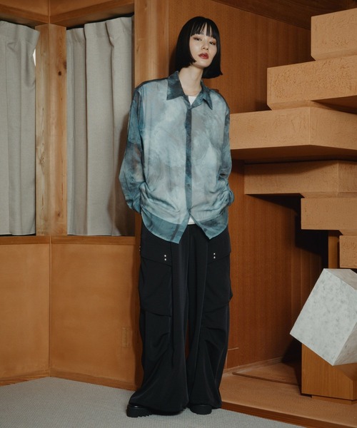 HARE（ハレ） シャツ SUMIガラシアーシャツ(HARE) メンズ レディース