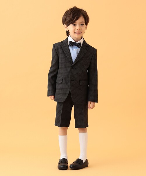「BEAMS mini」 「KIDS」パンツスーツ 120 ネイビー キッズ_画像3