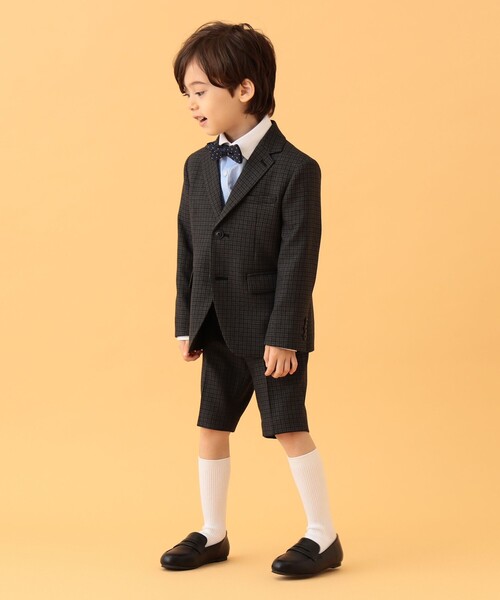 「BEAMS mini」 「KIDS」パンツスーツ 120 ネイビー キッズ_画像4