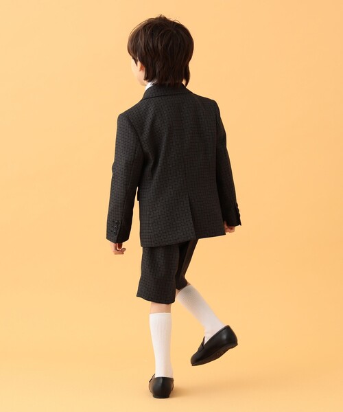 「BEAMS mini」 「KIDS」パンツスーツ 120 ネイビー キッズ_画像6