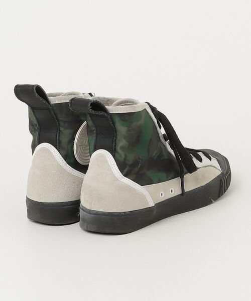 「ANDREA POMPILIO」 ハイカットスニーカー「ONITSUKA TIGERコラボ」 24cm ベージュ レディース_画像2