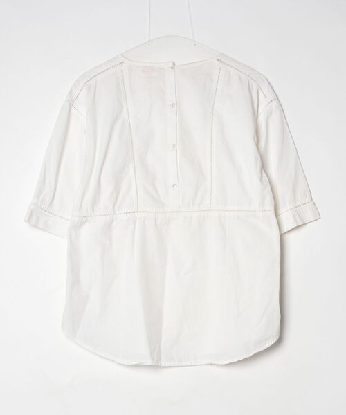 「Bshop」 半袖ブラウス 1 オフホワイト レディース_画像2