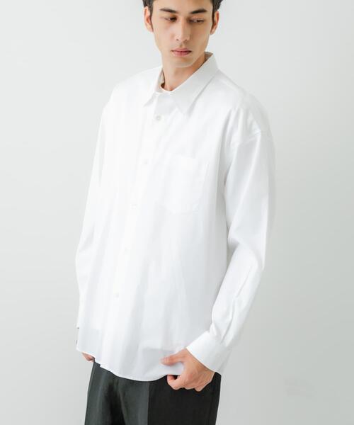「THOMAS MASON」 長袖シャツ「URBAN RESEARCHコラボ」 X-LARGE ブルー系その他 メンズ_画像5