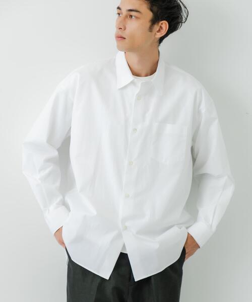 「THOMAS MASON」 長袖シャツ「URBAN RESEARCHコラボ」 X-LARGE ブルー系その他 メンズ_画像7