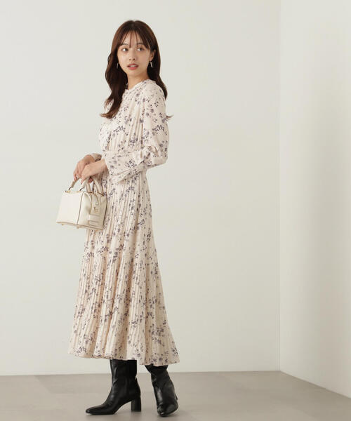 「PROPORTION BODY DRESSING」 長袖ワンピース SMALL ピンク レディース_画像2