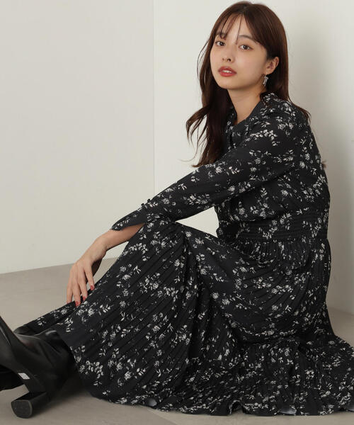 「PROPORTION BODY DRESSING」 長袖ワンピース SMALL ピンク レディース_画像5