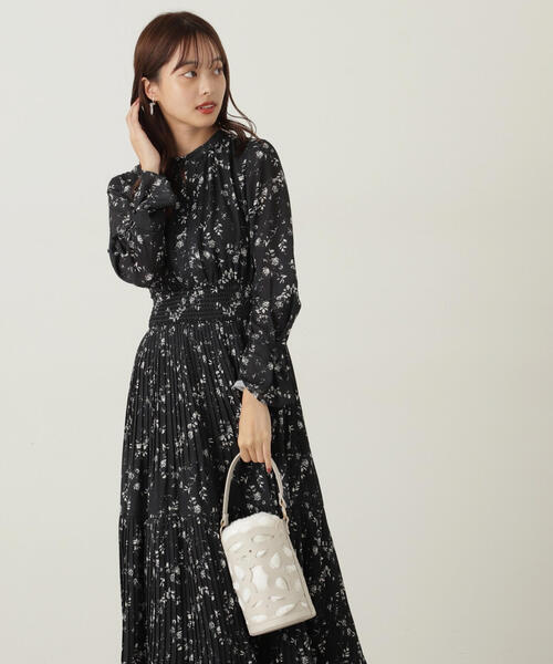 「PROPORTION BODY DRESSING」 長袖ワンピース SMALL ピンク レディース_画像9