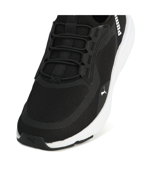 「PUMA」 ローカットスニーカー 29.0cm ブラック×ホワイト メンズ_画像6