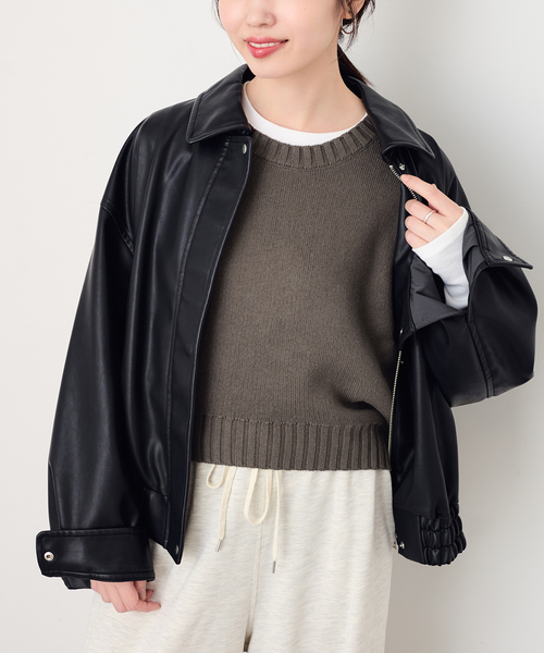 SLOBE IENA（スローブイエナ） ベスト ジレ フォルムニットベスト
