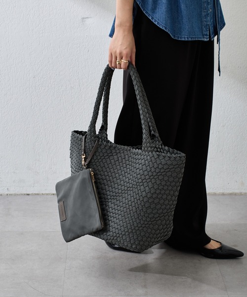 新品☆新作限定商品　コラージュ　メッシュ2wayトートバッグ（ブラック） COLLAGE GALLARDAGALANTE（コラージュ ガリャルダガランテ） トート