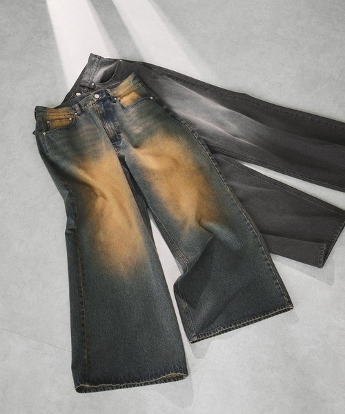 「EMMA CLOTHES」 デニムパンツ M ブラック メンズ_画像8