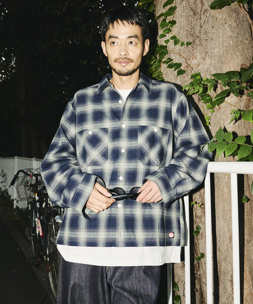 STEVEN ALAN（スティーブンアラン） シャツ 60 コンパクト ストライプ
