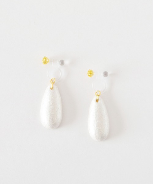 イヤリング 「PAPER ART WORKS」drop pearl レディース | TONE