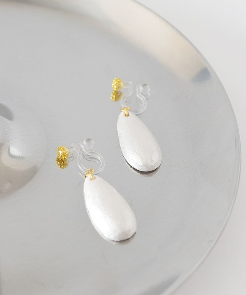イヤリング 「PAPER ART WORKS」drop pearl レディース | TONE | 04