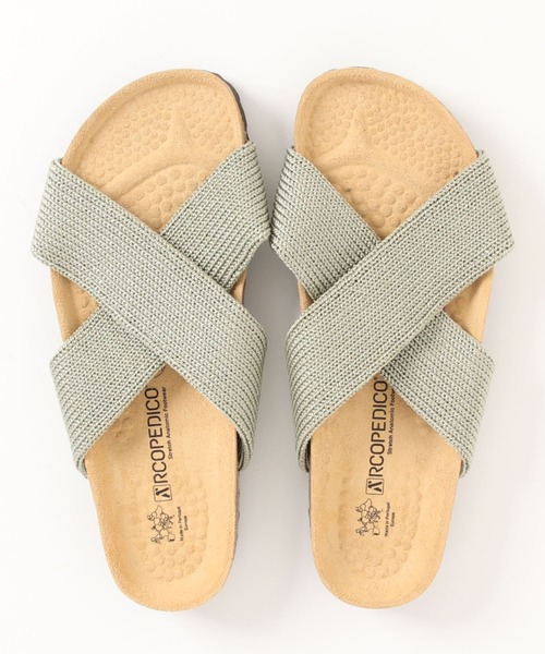 ❤️最終価格です❤️アルペディコ35 / 完売size 22.5cm/カーキ ARCOPEDICO サンダル ARCOPEDICO（アルコペディコ）/ サルーテ