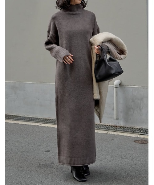 【美品✨】Christian Dior ハイネックワンピース Re:EDIT（リエディ） ワンピース 「新色追加」「累計販売枚数5.2万枚