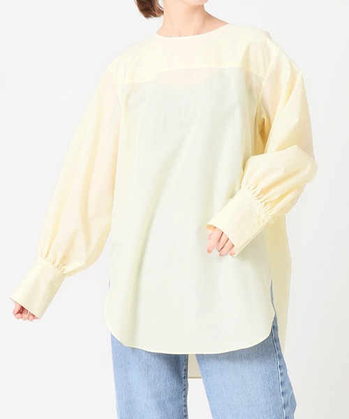 IENA（イエナ） シャツ ブラウス ボリュームスリーブ ブラウス 