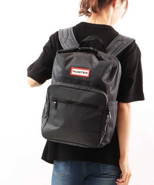 リュック HUNTER NYLON PIONEER TOPCLIP BACKPACK ナイロンパイオニアトップクリップバックパック