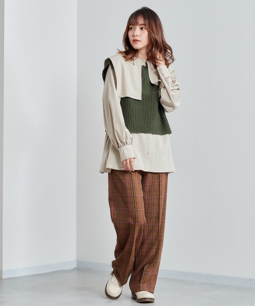 店内商品がすべてレジにて半額！！ cepo ベスト 通販 - Yahoo!店 ZOZOTOWN : ジップニットベスト トップス