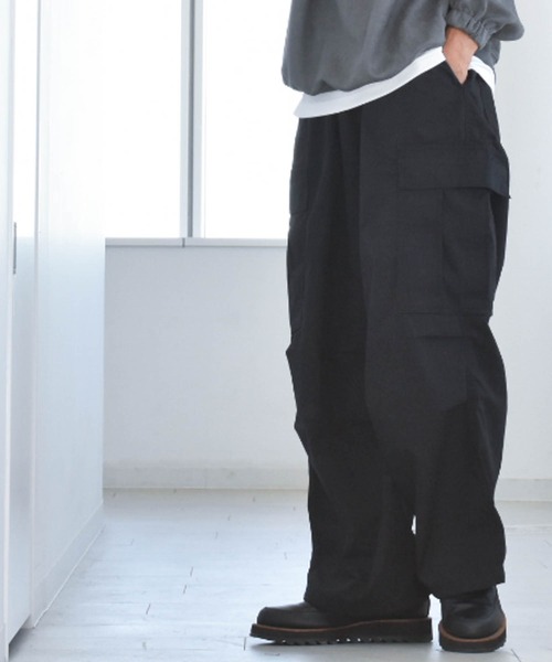 カーゴパンツ ツイル6POCKETカーゴパンツ レディース メンズ