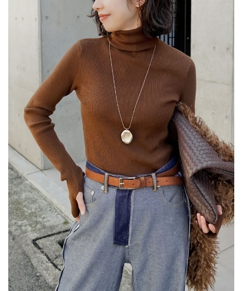 Re:EDIT（リエディ） ニット セーター 「販売枚数5万枚突破！」指穴