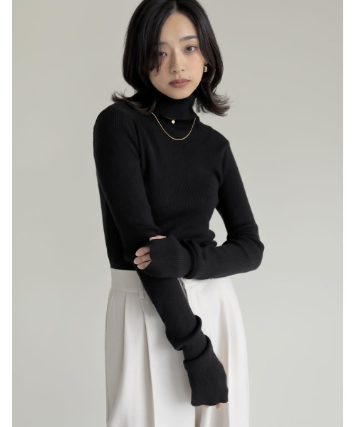Re:EDIT（リエディ） ニット セーター 「販売枚数5万枚突破！」指穴
