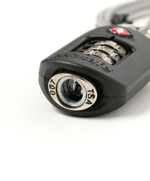 旅行 pacsafe Prosafe 1000 combination lock with steel cable