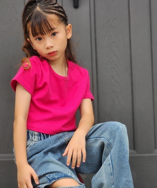 RandS tシャツ カラフルチビT キッズ 半袖 子供服 男の子 女の子