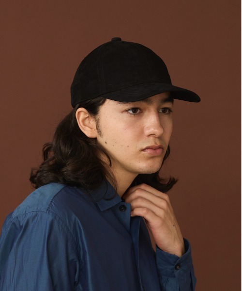 arth キャップ 帽子 Nubuck Leather Cap / アース メンズ