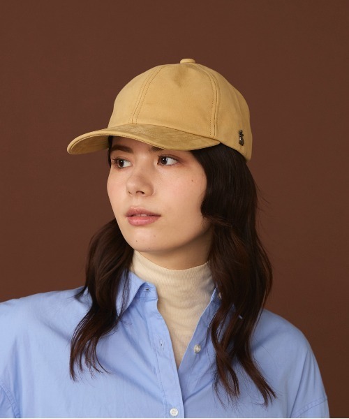 arth Nubuck Leather Cap アース arth Nubuck Leather Cap | 57cm～59cm(98) BLACK (01) | arth