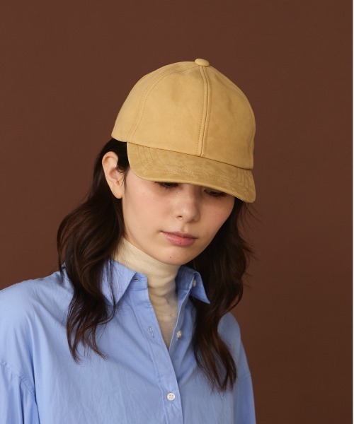 arth キャップ 帽子 Nubuck Leather Cap / アース メンズ